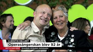Loa Falkman om Dellers bortgång: 'Stor sorg och melankoli' - Nyheterna (TV4)