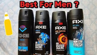 Which Axe Body Spray Smells Best For You ?