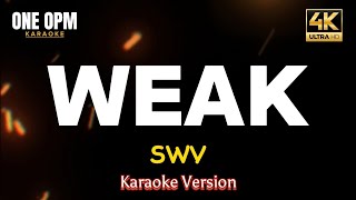 Weak - SWV (karaoke version)