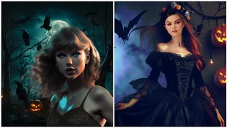 Make your portrait to Halloween  style___Halloween Editing Tutorial 🎃 screenshot 4