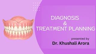 📚Diagnosis and Treatment Planning Part 1 | Complete Denture Prosthodontics🦷