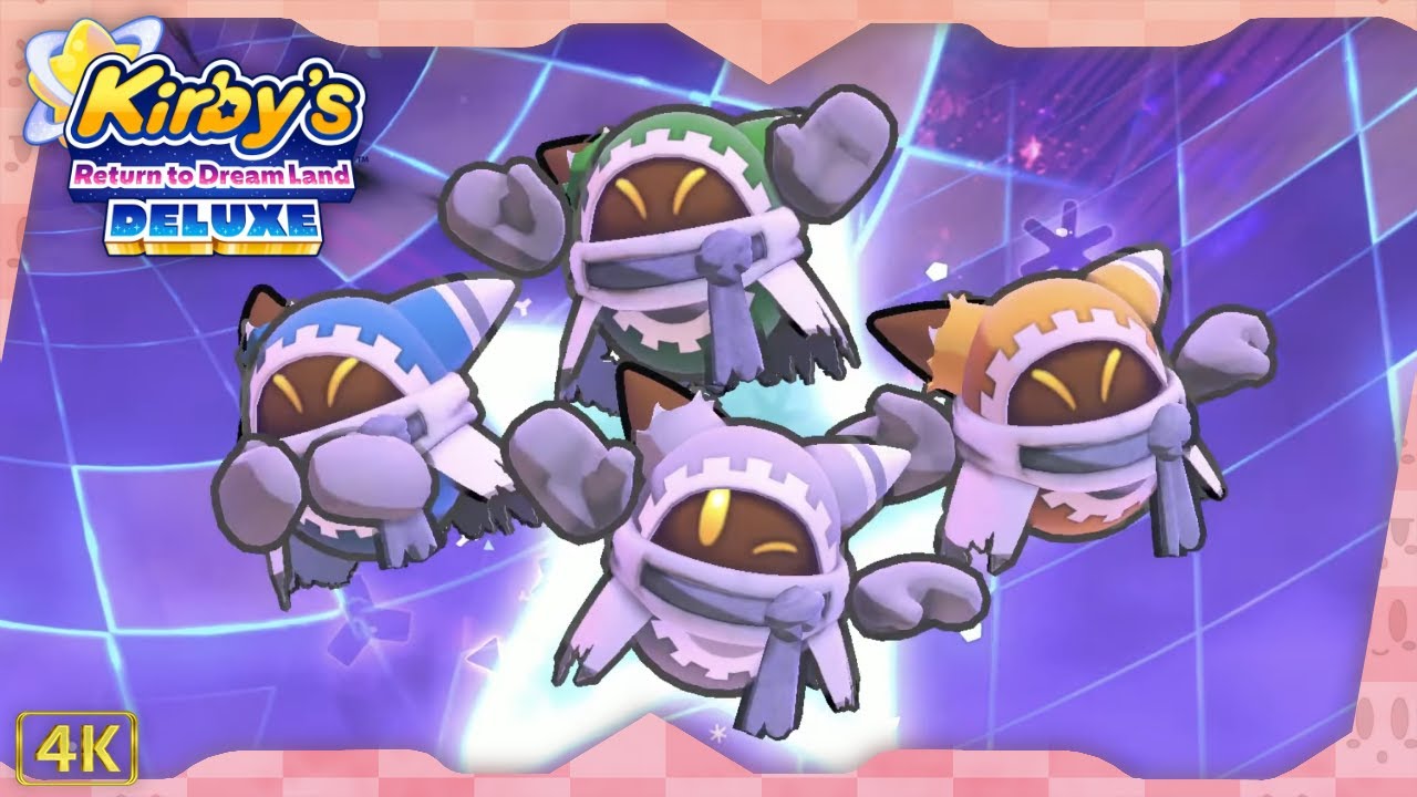 Kirby: Magolor Epilogue ⁴ᴷ Full Playthrough (All Platinum Medals & Secret Level) 4-Player