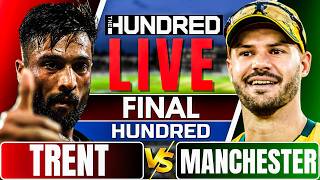 The Hundred Live: Manchester vs Trent Rockets | 100 ball live match today | Hundred live match today