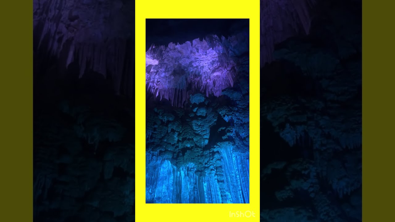 The magical light show inside the lake Shasta caverns