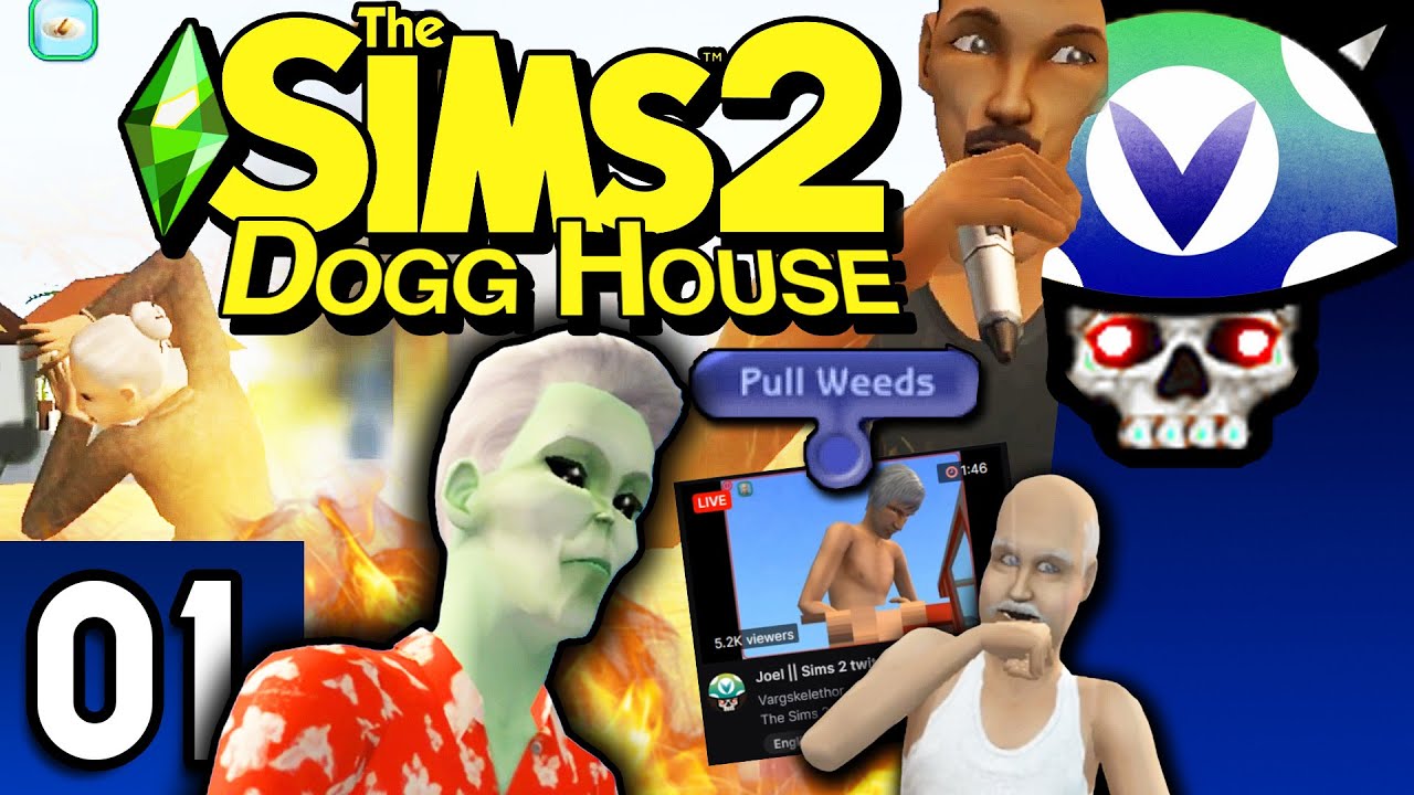 [Vinesauce] Joel The Sims 2 Dogg House ( Part 1 ) YouTube