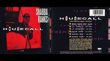 Shabba Ranks Feat. maxi Priest - House Call (12" Remix)