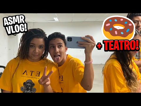 ASMR VLOG | TEATRO + RODÍZIO DE DONUTS 🍩