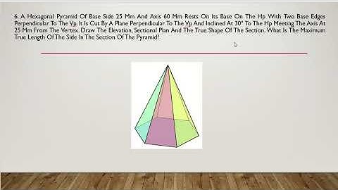 EST 110 Engineering Graphics Module 3   Section of Solids Lecture 5