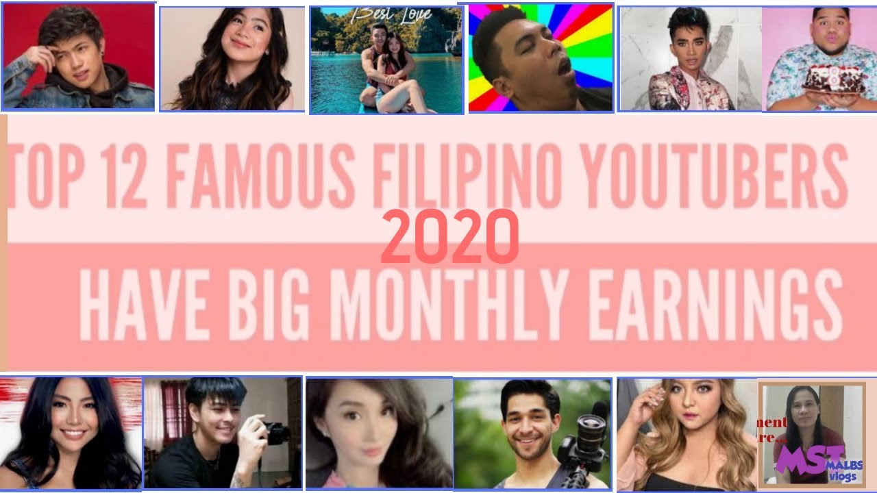 Top 10 Highest Paid Filipino Youtuber 2020 Vlogger Youtube Pinakamayaman Na Sa Pilipinas