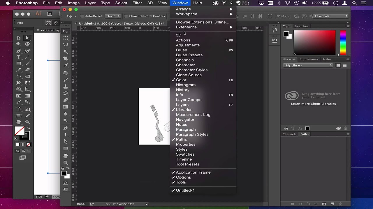 Importing PDFs as smart objects into YouTube