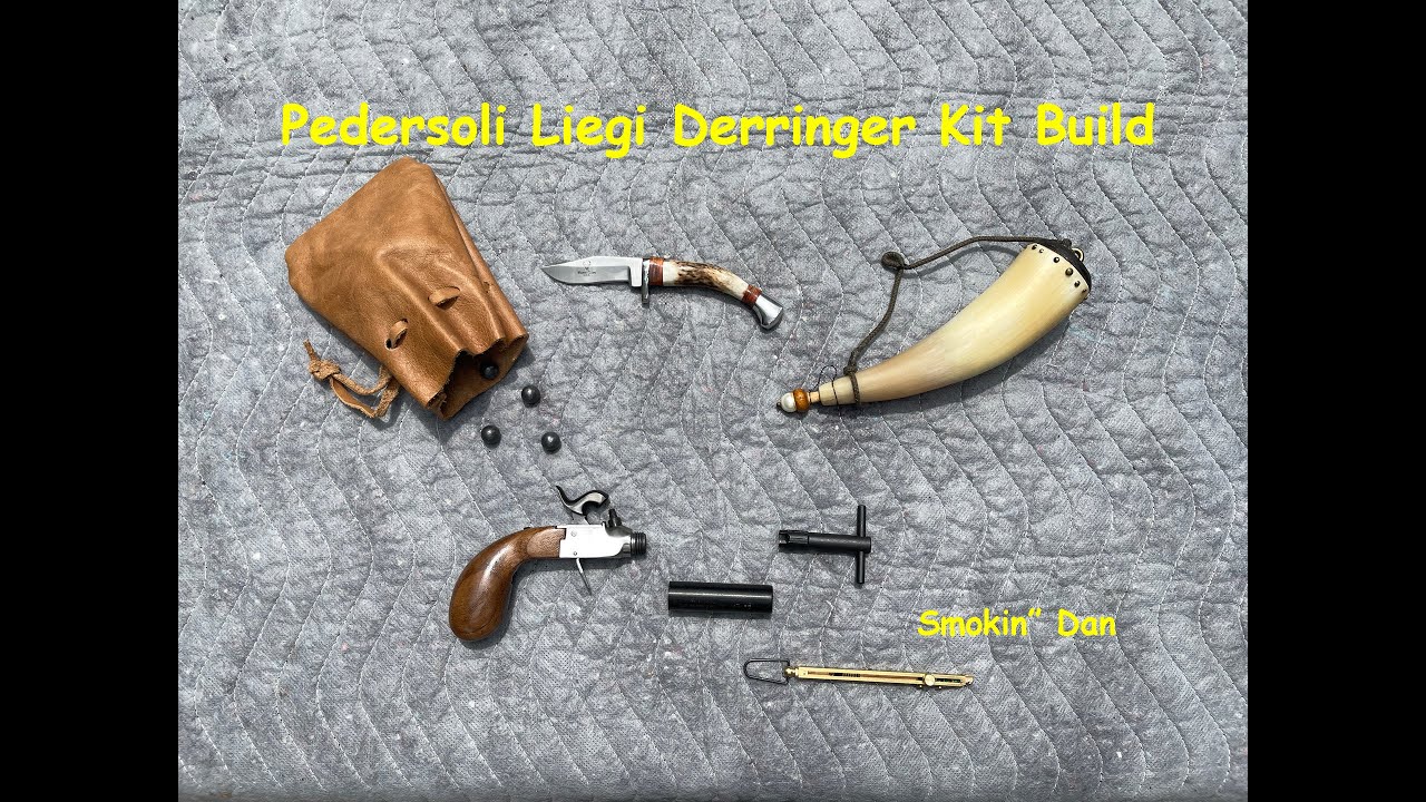 Pedersoli Screw Barrel Liegi Derringer  Kit   Part 1