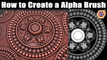 How to Create a Alpha Brush | Blender Tutorial | 3.0
