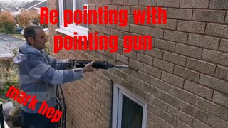 Re pointing with pointing gun