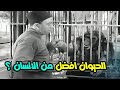 اسماعيل بيشرح الفرق بين الانسان والحيوان بمشهد معبر وبيشرب حليب القرد اسماعيل يس في حديقة الحيوان
