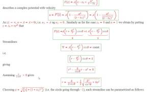 2 307  Numerical computation of  fluid flow around a cylinder