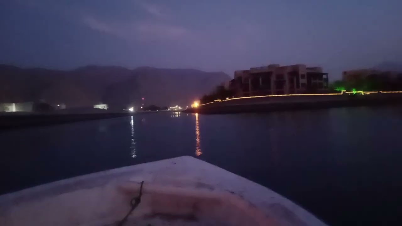 The beautiful khasab city, Oman 