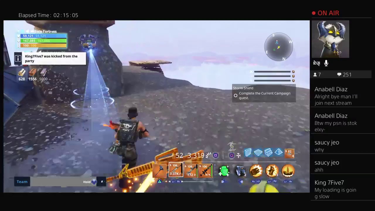 Farming PL 100 Storm Chests with subs!