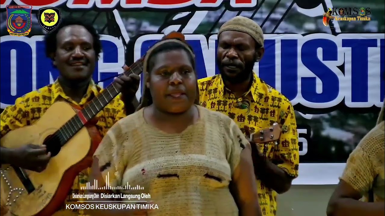 Peserta Lomba Folk Song ( Akustik) Kabupaten Paniai - Sanggar Makobar