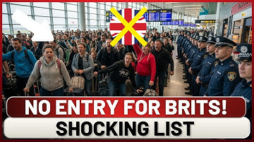 10 Countries Where Brits Are NOT Welcome in 2025 - Shocking List