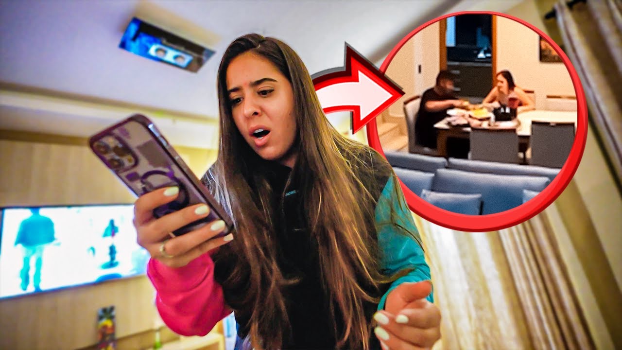 FLAGREI O RENATO E CAROL JANTANDO NA MINHA CASA 🤬