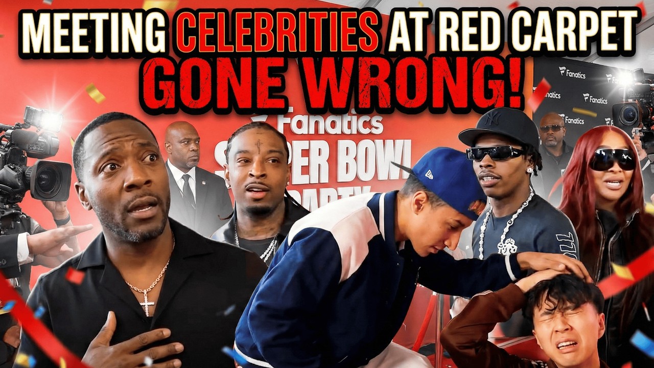 Ray & tota Meeting Celebrities at Red Carpet GONE WRONG!