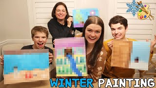 Winter Art Painting Challenge