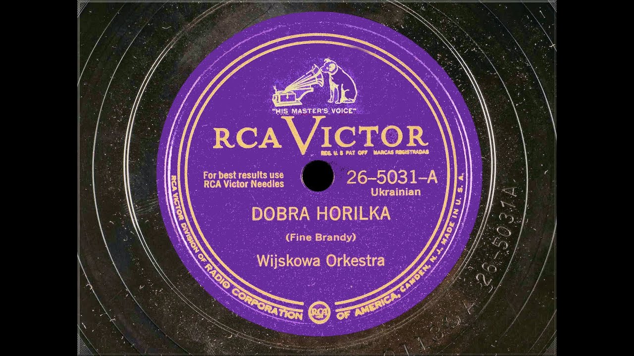 Rus' -Ukrainian 78rpm recordings in the US, 1939. V-21139 = 26-5031 ...