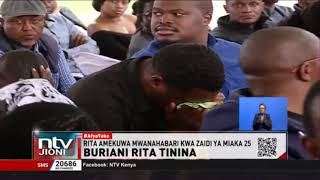 Mwanahabari Rita Tinina azikwa nyumbani kwao Narok