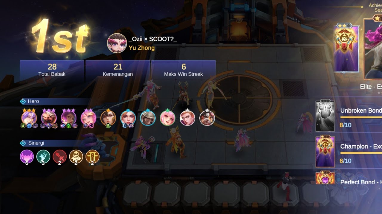 LANCELOT B3 × ESMERALDA B3 × HAYABUSA B3 #mcgogo #magicchessindonesia 