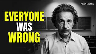 The Day Einstein Proved EVERY Professor In Europe Was Wrong