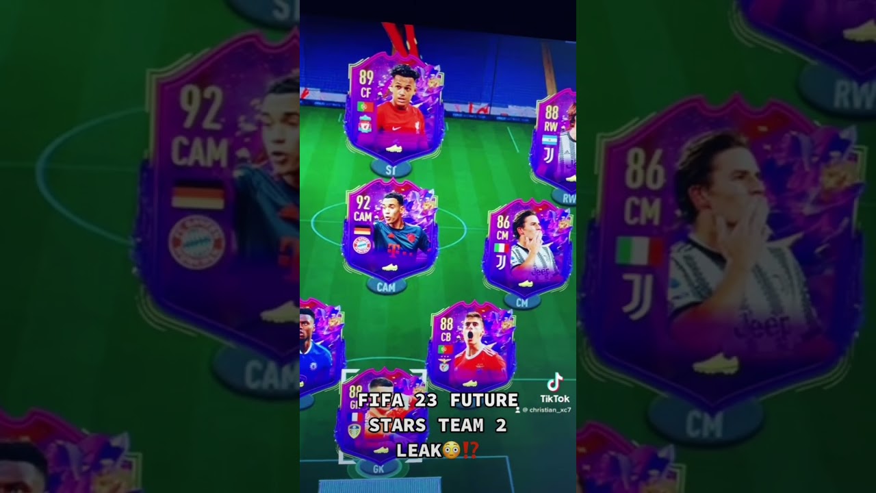 FIFA 23 Future Stars Team 2 LEAK⁉️😳 