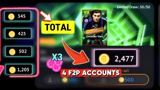4 F2P Accounts: The IMPOSSIBLE RNG?! (You WON'T Believe This)