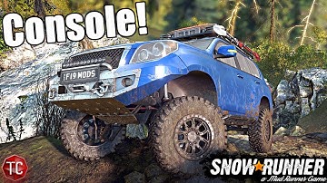 SnowRunner: NEW Land Cruiser Prado/Lexus GX460 for CONSOLE!