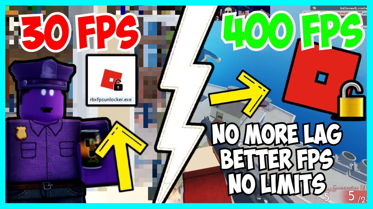 How to Install Roblox FPS Unlocker 2021 STOP LAG on Roblox Roblox