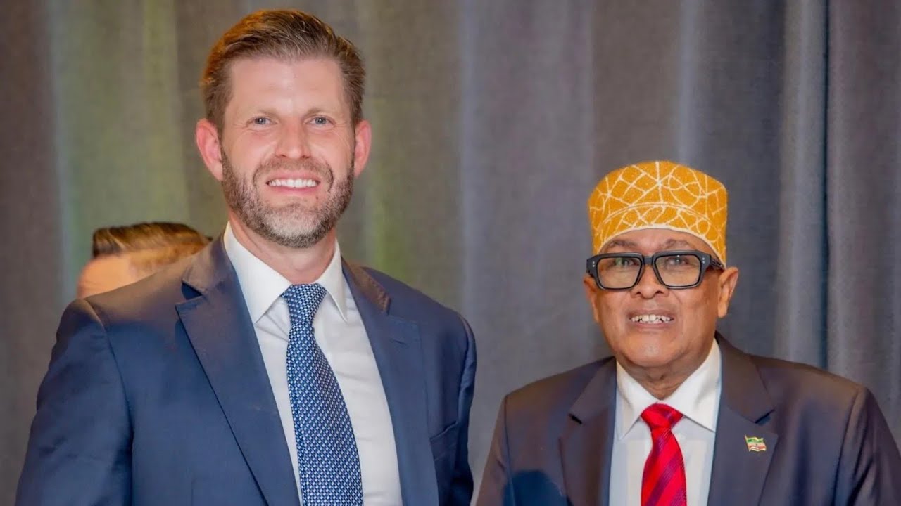 DALSAN Reveals: Somaliland President’s Davos Encounter With Eric Trump