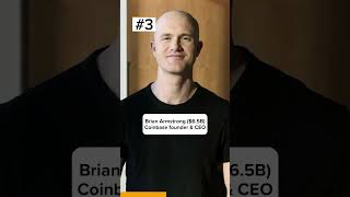 Top 5 Richest People in Cryptocurrency💲💲💲
