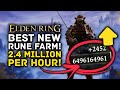 Elden Ring | BEST NEW RUNE FARM 2.4 Million Runes Per Hour - Early/Mid Game Levels