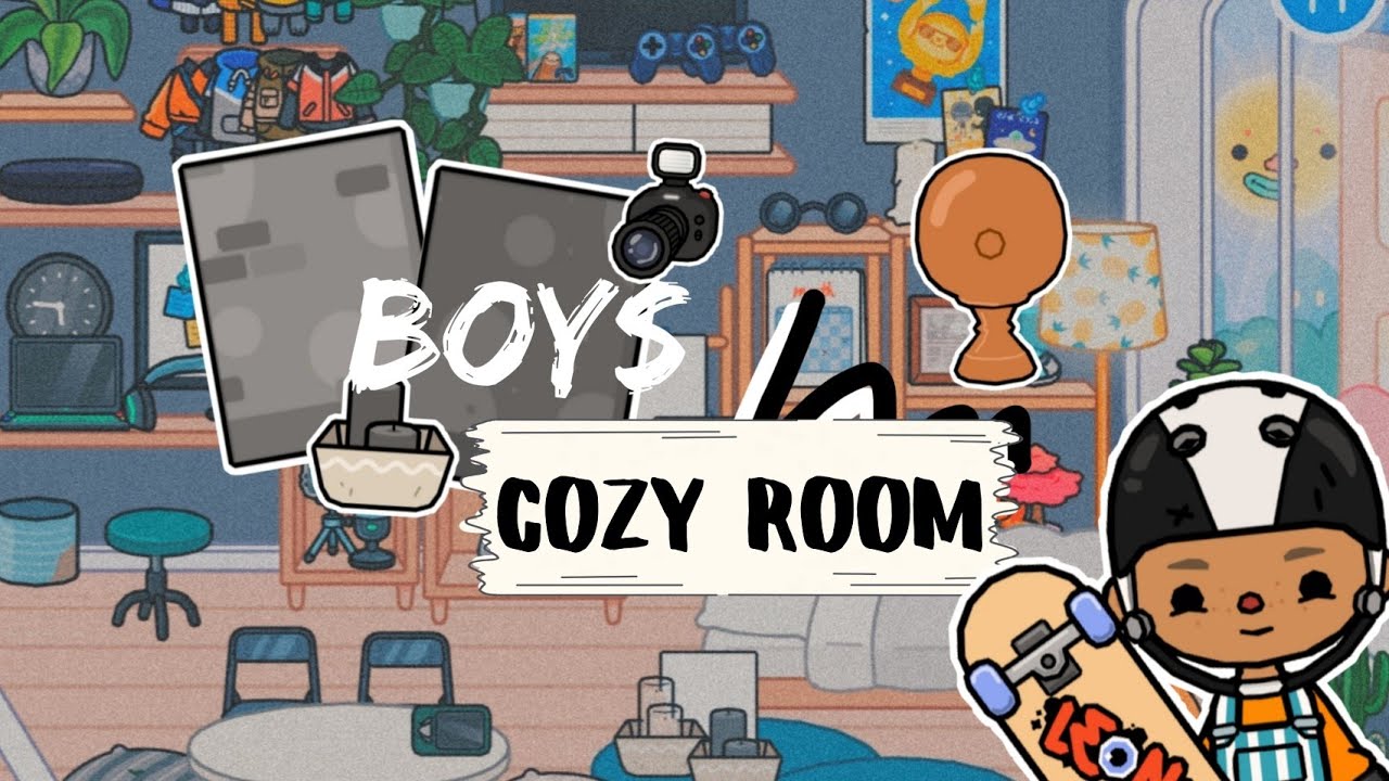Boys Cozy Room Home Designer Toca Life YouTube