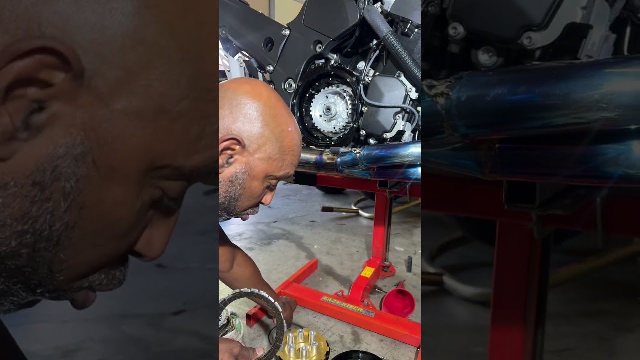 DIY- Installing an MTC Gen 2 Clutch in a Kawasaki ZX14R - YouTube