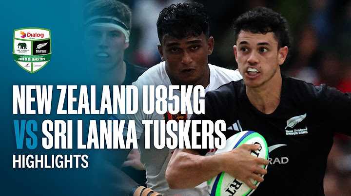 HIGHLIGHTS | New Zealand U85KG v Sri Lanka | Game 1, 2025