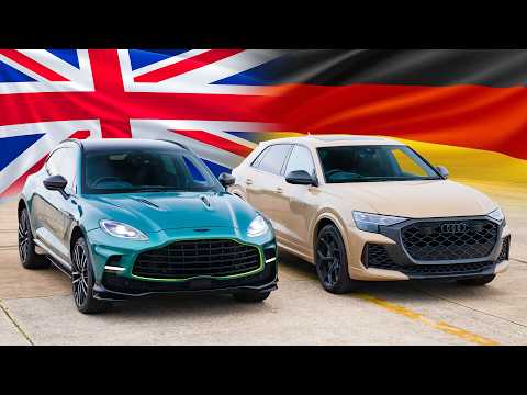 Audi RSQ8 vs Aston Martin DBX 707: CORRIDA DE ARRANCADA