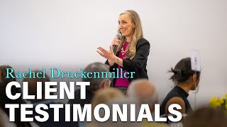Rachel Druckenmiller | Keynote Speaker | Client Testimonials