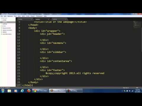 How to create a Snippet in Sublime Text Editor