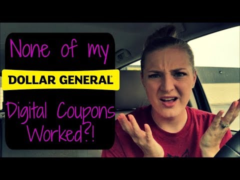 NONE of my DG Digital Coupons Applied?!