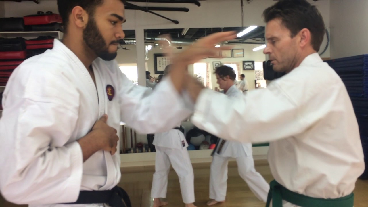 Goju Push-hands Variation
