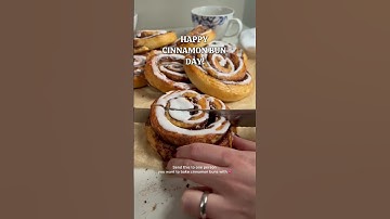 Happy cinnamon bun day!! 😋