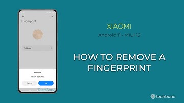 How to Remove a Fingerprint - Xiaomi [Android 11 - MIUI 12]