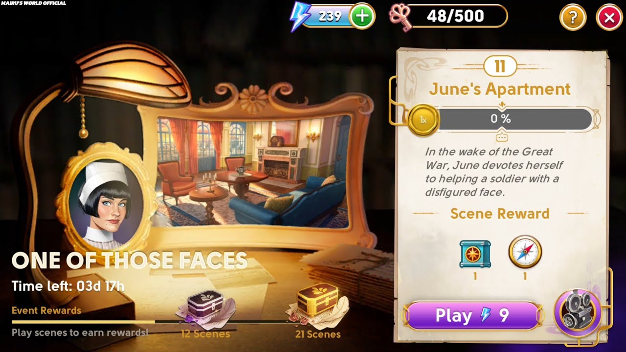 June's Journey Secrets 32 Scene 11 June's Apartment Silhouette Mode [4K UHD 60FPS]