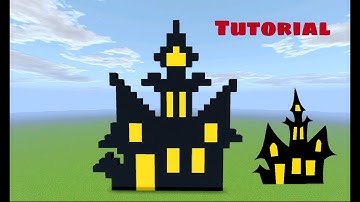 Minecraft Tutorial: How To Make A Spooky Scary Halloween Mansion