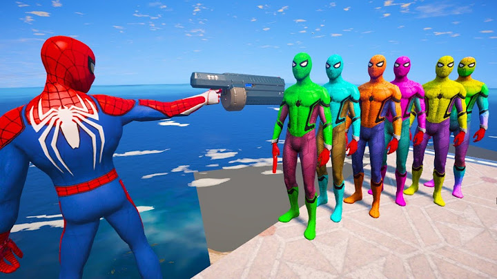 GTA 5 Ragdolls Spiderman VS Pink Spiderman (GTA5 Euphoria Physics and Fails, Funny moments)